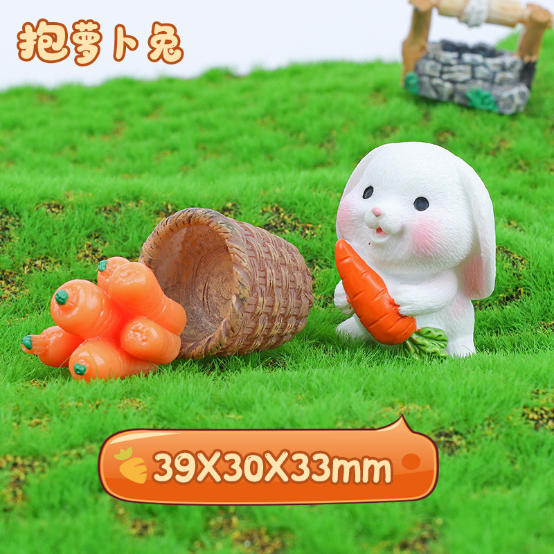 Hug radish rabbit