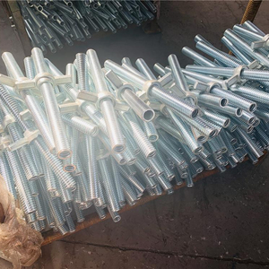 Dending Machines-tornillo de Base sólida para construcción, andamio usado para tubo y soporte de andamio