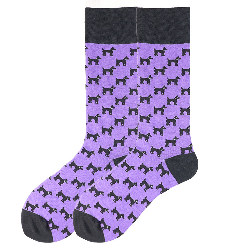 Caniche Chien Violet