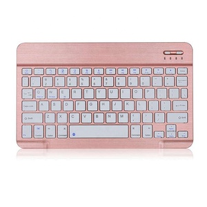 Piccola tastiera bluetooth senza fili colorata sottile tastiera portatile per telefoni cellulari tablet portatili - Product Image 5