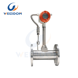 SS316 Medidor de flujo de vórtice de aire comprimido Presión Tipo de compensación de temperatura Salida de pulso Medidor de flujo de vórtice - Product Image 4