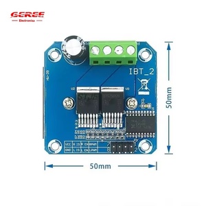 High-power Smart Car Motor Drive Board <strong>Module</strong> BTS7960 Integrated Circuit 43A Driver <strong>Sensor</strong> Limiting <strong>Control</strong> - Product Image 1