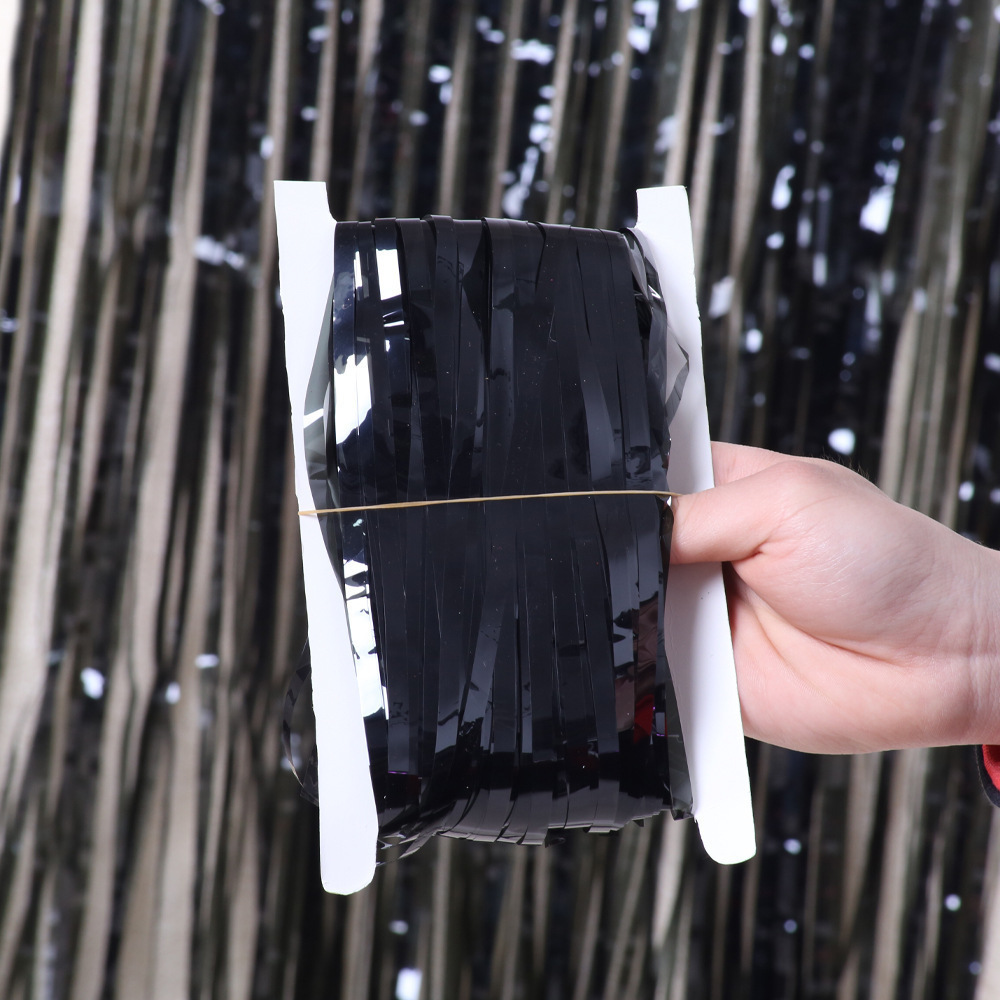 Stries de pluie noires mates