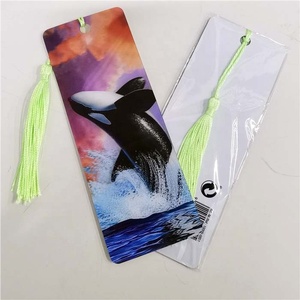 漂亮的3D全息图书签设计高档书签促销 - Product Image 3