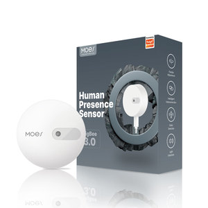 Sensor de movimiento de presencia humana ZigBee Wifi MmWave con detección de luminancia/distancia 5/110/220V Tuya Smart Life Home Automation - Product Image 1