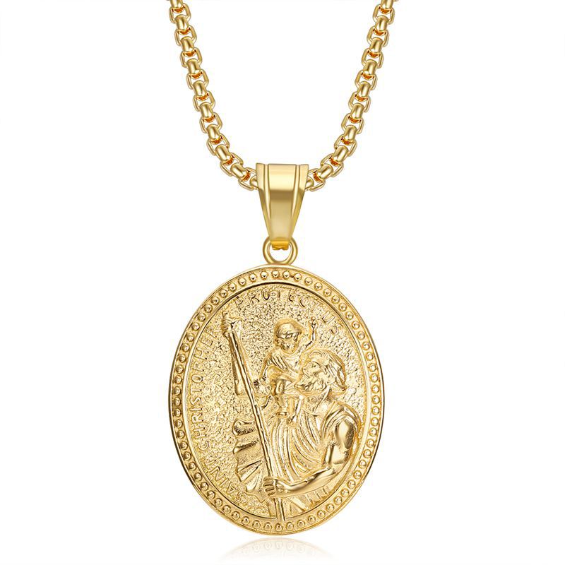 Pendentif simple en or sans chaîne