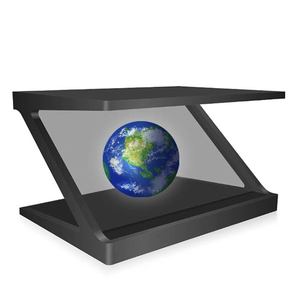 Système Windows Android 32 pouces <span class=keywords><strong>3D</strong></span> 180 degrés hologramme LCD vitrine armoire bureau ascenseur au sol pour les graphiques d'<span class=keywords><strong>animation</strong></span> - Product Image 2