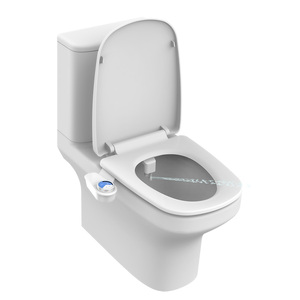New <strong>Small</strong> Size Elegant Pressure Controls Button Self Clean Dual Nozzles Water Sprayer Non Electric Toilet <strong>Bidet</strong> Attachment - Product Image 5