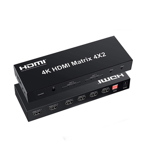 4K 4 2 out video matris değiştirici Splitter 4 2 Out 4x2 4X2 video Matrix anahtarı - Product Image 1