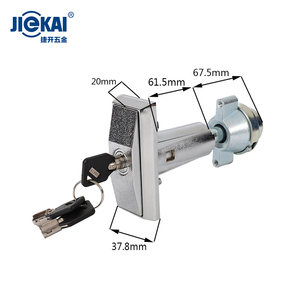 Bs590 Hot Bán Hợp kim kẽm t-hình dạng xử lý khóa an ninh cao Máy bán hàng tự động khóa Master <span class=keywords><strong>Key</strong></span> khóa - Product Image 6