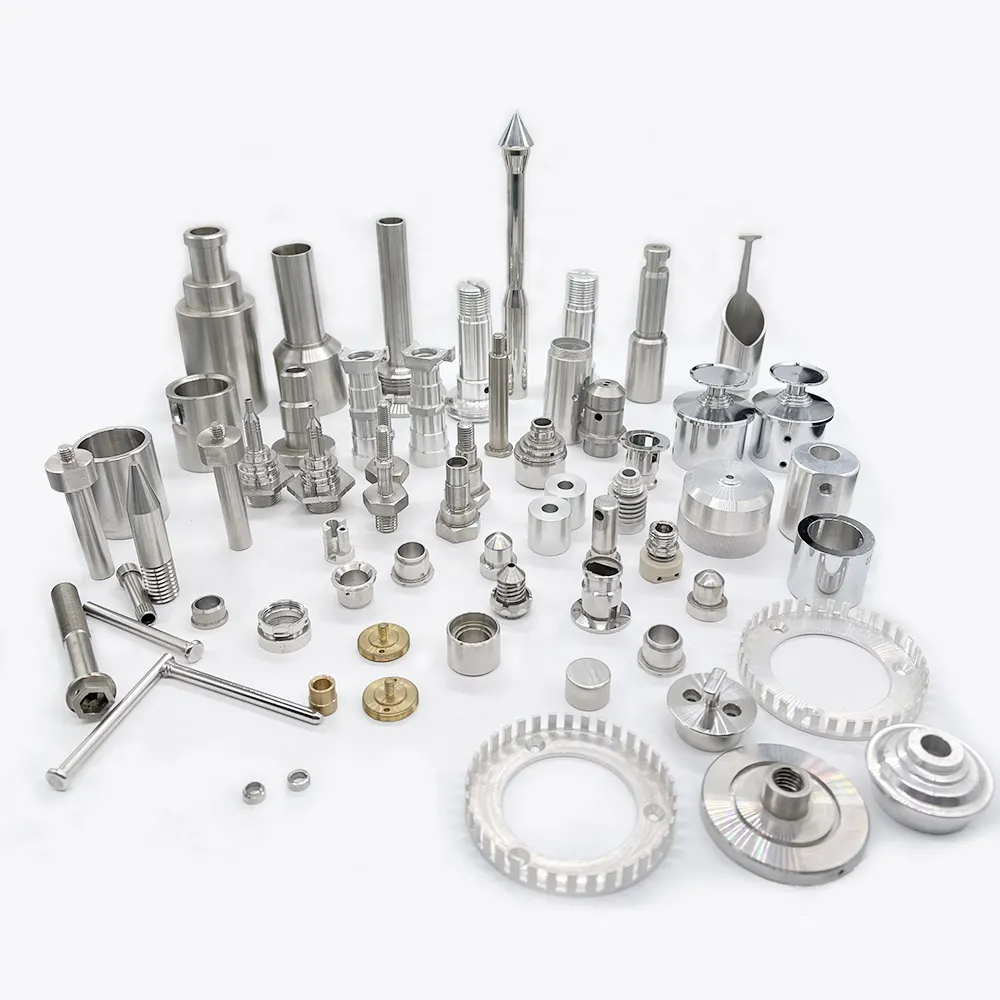5 Axis Machinery Aluminum Alloy Precision Stainless Steel Ptfe Inconel Cnc Machining Set