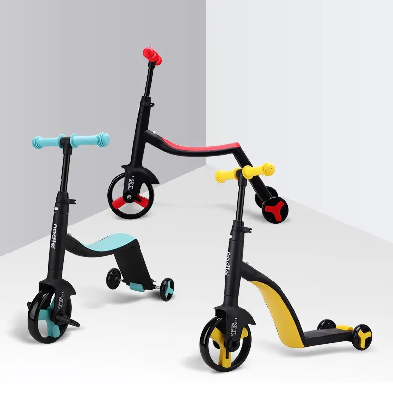 Triciclo BEBELUX Chian Factory + Balance Bike kick scooter vendita superiore 3 ruote scooter per bambini scooter per bambini personalizzato