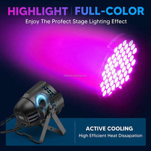 Dj מועדון לילה Par אורות 54 הנוריות יכולים <span class=keywords><strong>Led</strong></span> מקצועי אור