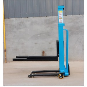 Carrello elevatore elettrico portatile con il trasportatore idraulico di sollevamento automatico per il carico e lo scarico - Product Image 4