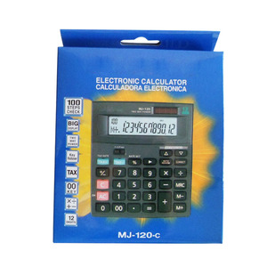 Desktop elettronico multifunzione 100 passi MJ-120C calcolatore delle tasse