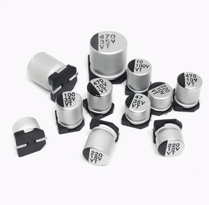 63V 100V SMD铝电解电容器1UF 4.7/10/22/33/47/100/220UF VT SMD - Product Image 4