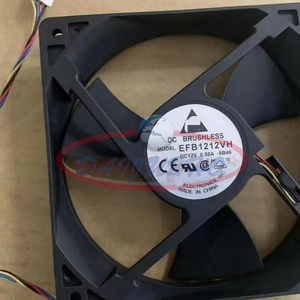 1pcs for Efb1212vh 12v 0.58a 12cm 12025 Four-wire <strong>Temperature</strong> <strong>Control</strong> Brand New Original Spot - Product Image 1
