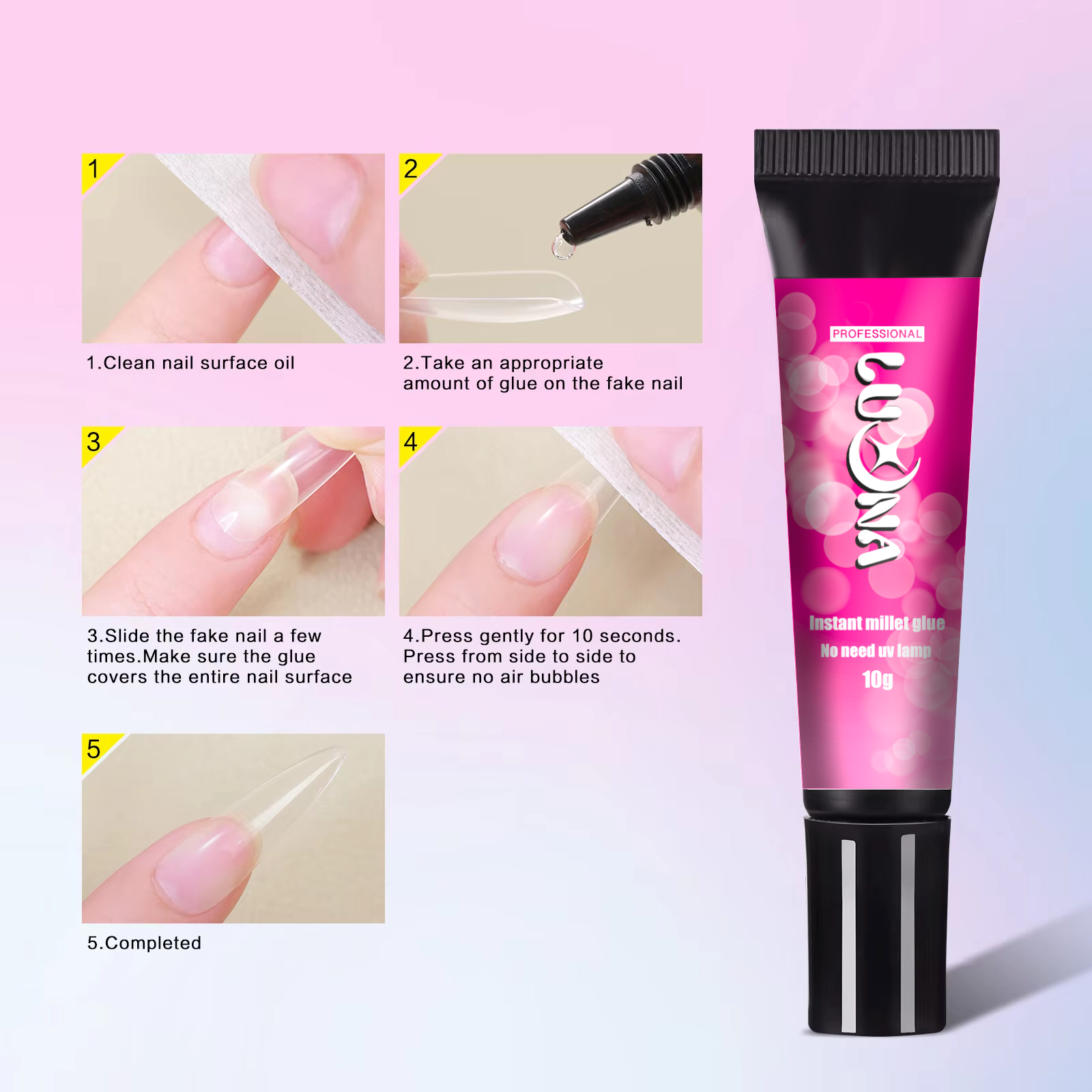 no uv light glue