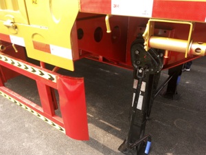 Engrenagem de pouso de boa qualidade, engrenagem de pouso com 28 toneladas de capacidade de carga, semi reboque, engrenagem de pouso para jost fuwa - Product Image 6