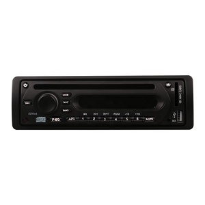 VTK Single Din Car Audio System 12-24V DC FM Radio MP3 Entertainment Monitor Bus DVD Player Microphone USB SD Dashboard - Product Image 1