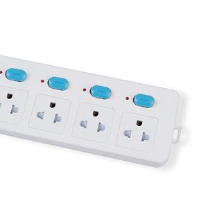 Seebest低価格4ウェイ16A250V電気延長ソケットユニバーサルソケットスイッチ/安全シャッター付きスマート電源ソケット - Product Image 6