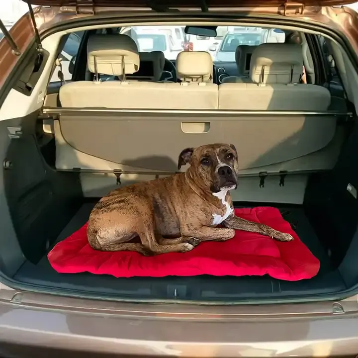 Tempat tidur anjing besar portabel, dapat dilipat, bantal bangku Sofa luar ruangan tahan air, tempat tidur untuk anjing kecil besar