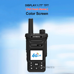 Anysecu mới T70 4G PoC Android 5.1 đài phát thanh 4000mAh 4 + 512G IP54 làm việc với zello/REAL-PTT/walkiefleet Walkie Talkie - Product Image 4