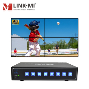4K Video duvar denetleyicisi 2X2 destek HDMI2.0 USB 2.0 Analog ve optik ses çıkarma ile 180 derece rotasyon - Product Image 1