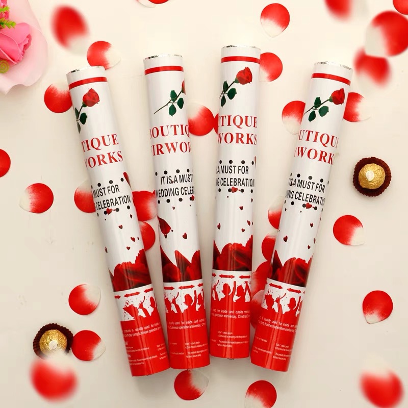 60# Rose Promise 5000 pétales (pétales rouges)