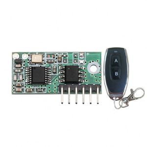 433M <strong>serial</strong> <strong>port</strong> type low-power wireless receiving and decoding module, rolling code remote control, door lock - Product Image 3