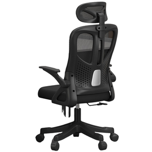 3 D kafalık ve ayarlanmış kol dayama ile yüksek geri ergonomik döner sandalye rahat ev ofis file arkalıklı ofis koltuğu - Product Image 1