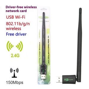 Antenna senza Driver 150M scheda di rete Wireless Computer Antenna esterna USB Wireless ricevitore WIFI fabbrica - Product Image 3