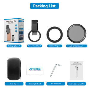 Apexel 67MM CPL-Linsen filter, kreisförmiger Polarisation filter, Mehrfach beschichtung, reduziert die Reflexion und Blendung erhöht den Kontrast - Product Image 5