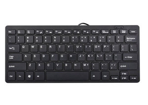 OEM Mini Delgado 78 Teclas Teclado con cable Ordenador portátil de escritorio Multifuncional USB Silencioso Teclado Usb Flexible Ruso - Product Image 6