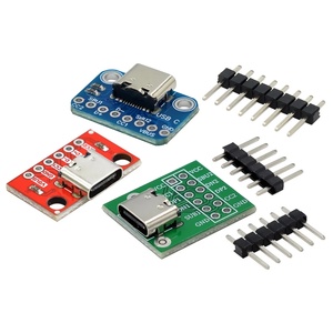 1pcs TYPE-C Female Test Board USB3.1 16P to 2.54 High Current Power Adapter Board <strong>Module</strong> - Product Image 1