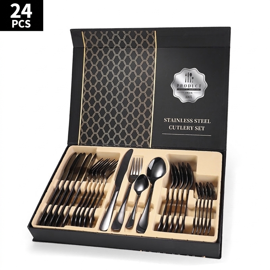 Carbon Black 24pcs, Flip Box