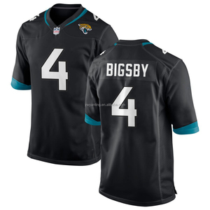 2024 Men's <strong>Jacksonville</strong> Jaguars Team Uniform American Football Jersey for Youth Kids Breathable Tops Embroidered Plus Sizes - Product Image 3