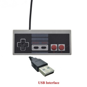 Controlador de juego con cable USB retro clásico para Nintendo PC OS System Joystick Handle Factory