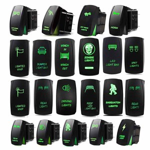 <span class=keywords><strong>Boogie</strong></span> người đàn ông Laser khắc SPST dọc Rocker chuyển ON/OFF 20A 12V Red LED chiếu sáng chuyển đổi chuyển đổi cho Xe thuyền xe tải - Product Image 3