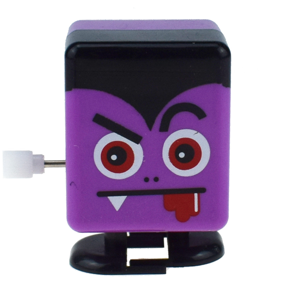 12 Caminando cara cuadrada-estilo morado