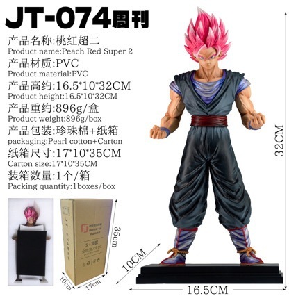 Goku súper segundo rosa