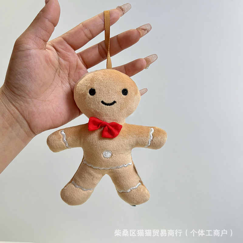 Pendentif homme bonhomme en pain d'épice -10cm