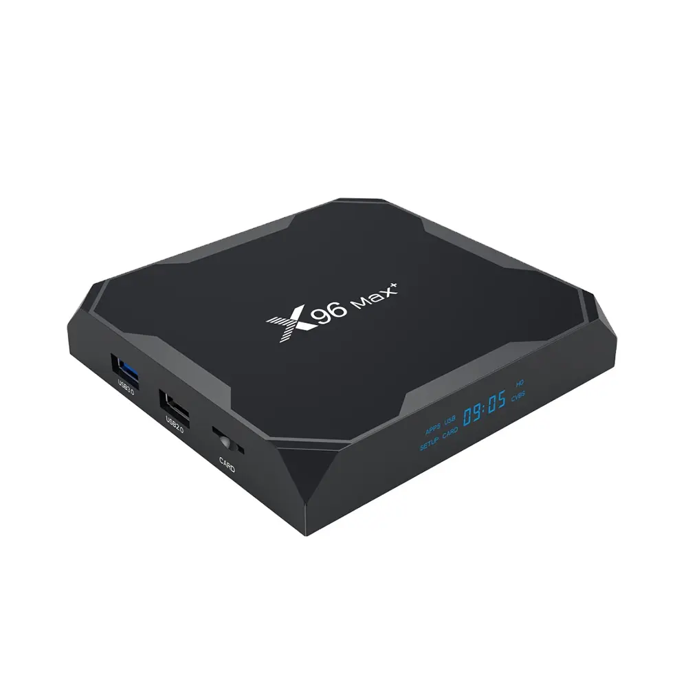 Fabbrica di ultima Smart Chipset X96 Max + 4gb 32gb 64gb TV Box Dual Wifi 4GB RAM Android 11