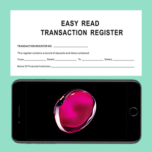 Simple <strong>Contract</strong> System Logo Foreign Trade English Bank Cheque <strong>Book</strong> Holiday Business Gift Personal Cheque Trading <strong>Book</strong> - Product Image 3