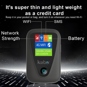 Karbor mf836z Cat4 150Mbps LTE di động wifi Giá modem wirelesswifi Router 10km 4 gam hỗ trợ 300Mbps cho Tenda Wifi Router - Product Image 5