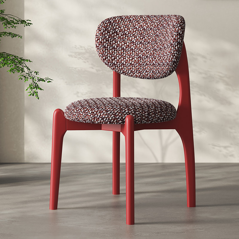 Chenille rose rouge chinois-installez-vous