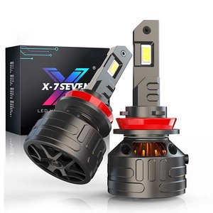 X-7SEVEN XKRO 160W36000LMホット販売車の電球H11CanbusキットFaros 12V90059006自動H4Ledヘッドライト36000LmLed