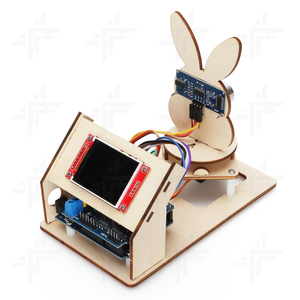 Kit Robot a ultrasuoni di fabbrica per la programmazione di 328P Robot per l'istruzione Kit Robot rilevabile in legno