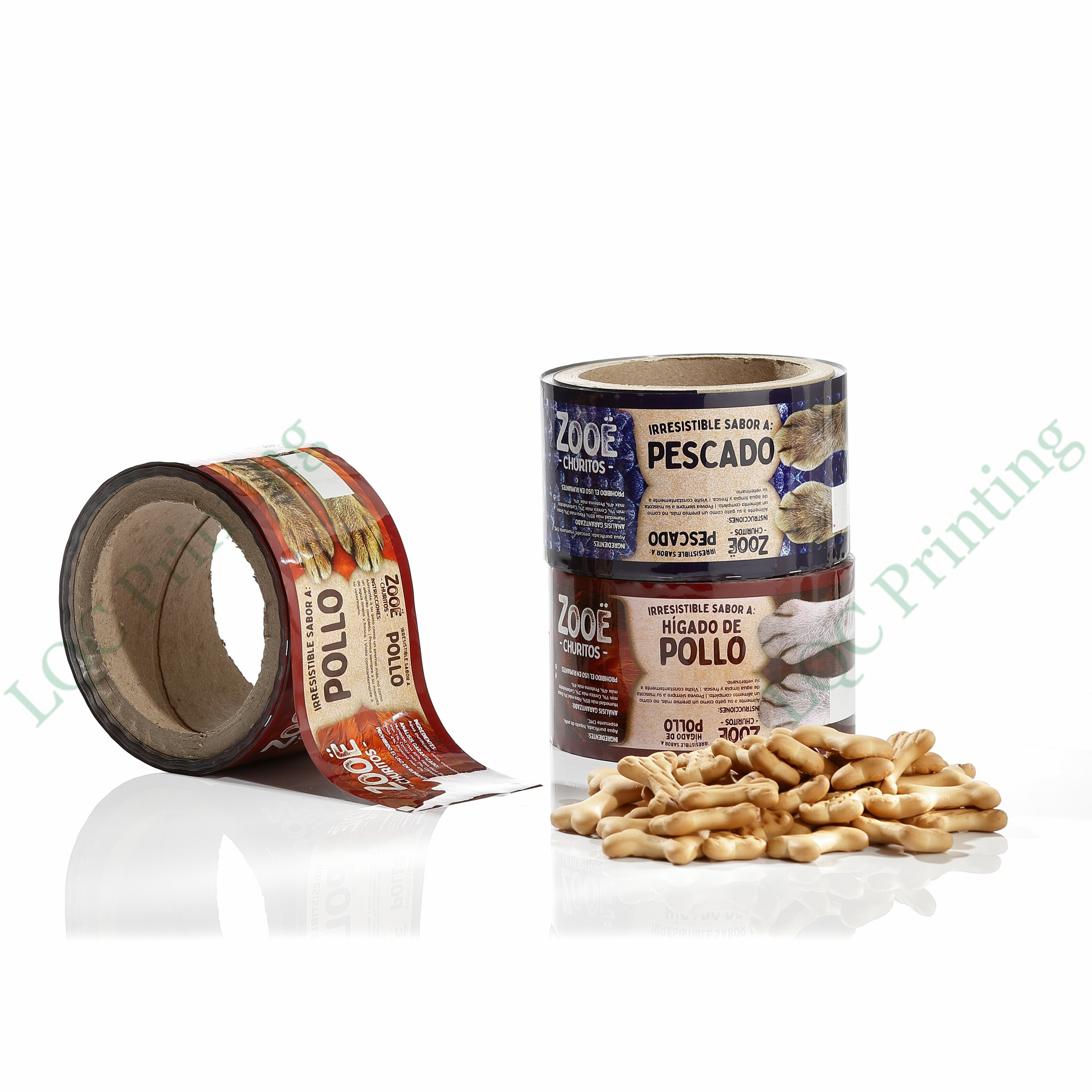 Pet food packaging