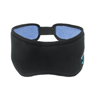 Uyku göz maskesi kafa bandı ile Bluetooth 5.3 kablosuz müzik özelleştirilebilir LOGO uyku karartma göz maskesi uyku aksesuarları - Product Image 4